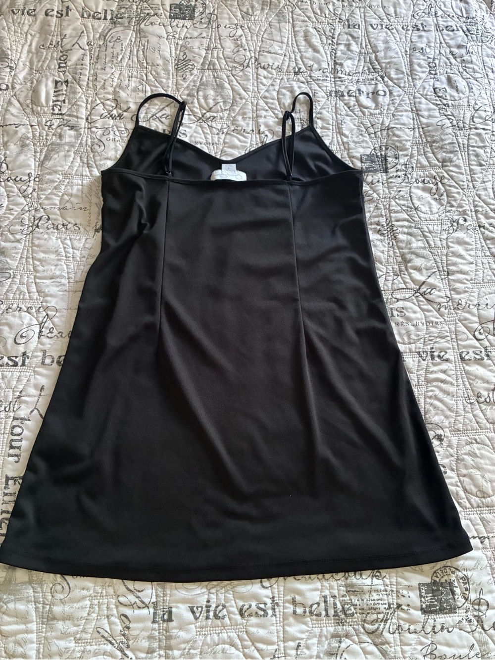 Jessica Simpson Black Satin-Look Camisole/Top